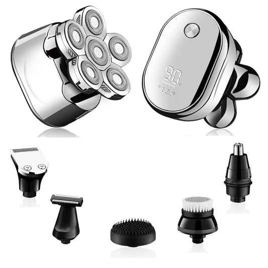 6-in-1 Grooming Kit for Hair, Beard & Body – Shave, Trim & Style Anywhere